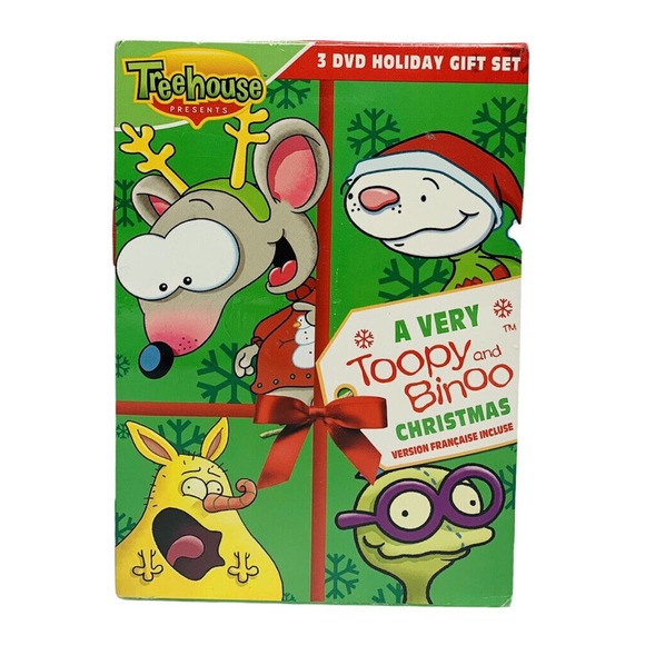 NEW A Very Toopy and Binoo Christmas 3 DVD Set Fun Holiday Santa Snowman Gift - Picture 3 of 8